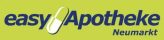 Logo der easyApotheke Neumarkt mit einer Kapsel und dem Schriftzug 'easyApotheke'.